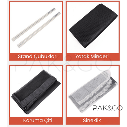 PAK&GO Moderna Bebek Yatağı/Çanta